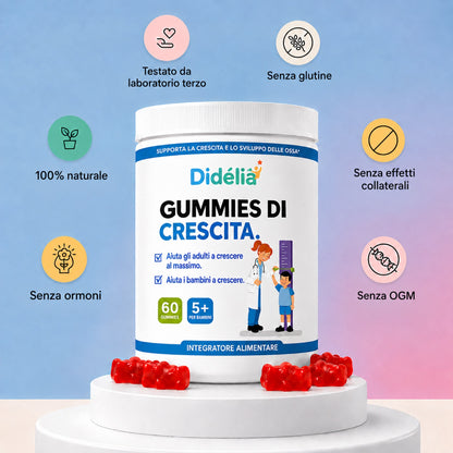 Gummies di Crescita™ — Il Supporto Naturale alla Crescita