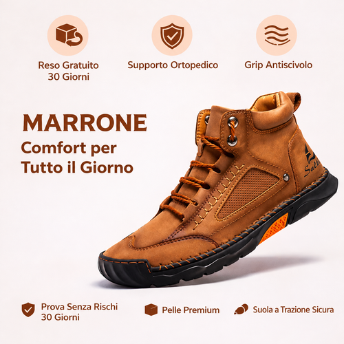 Titan™ - Stivali da Uomo in pelle Comodi