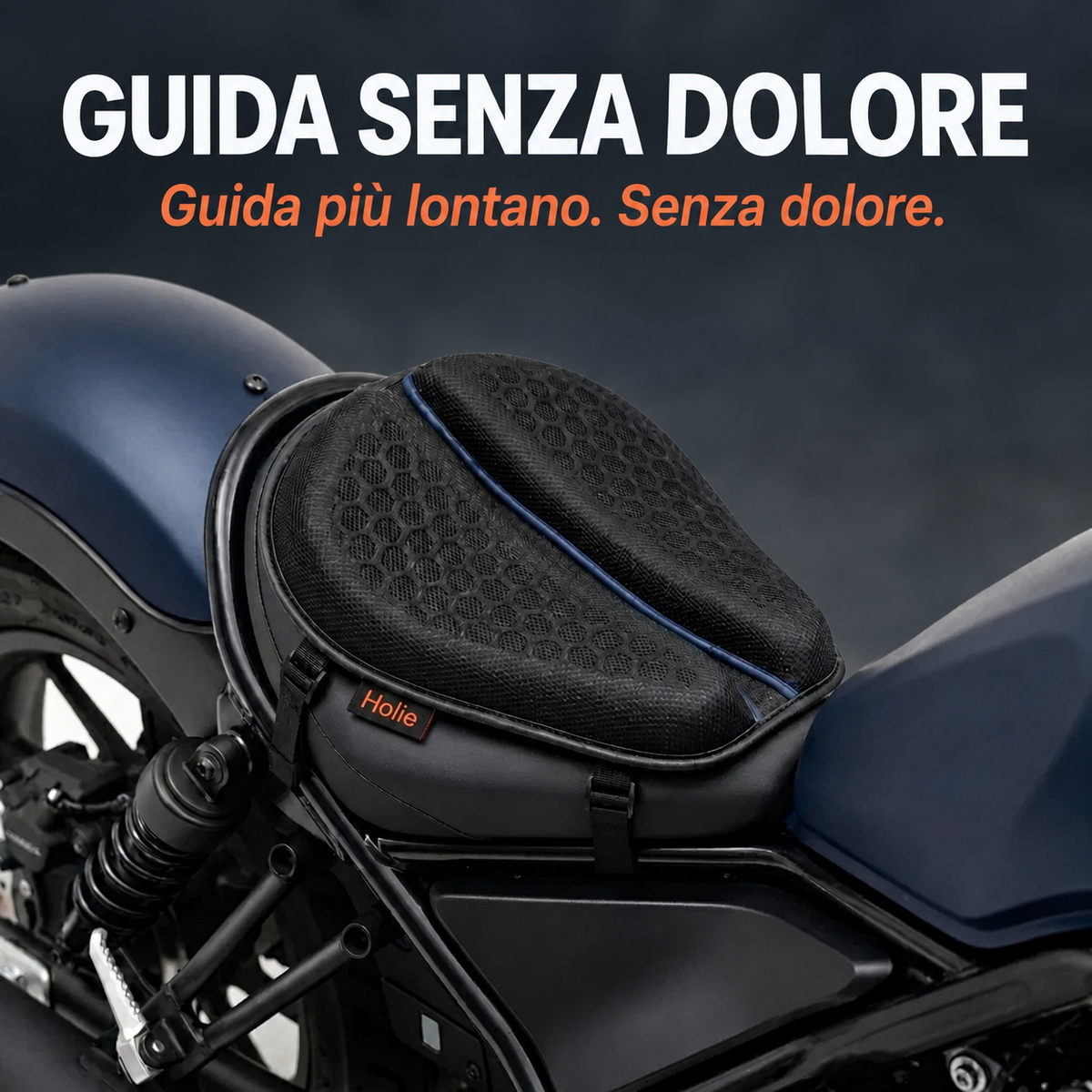 Sella™ — Cuscino in gel per moto