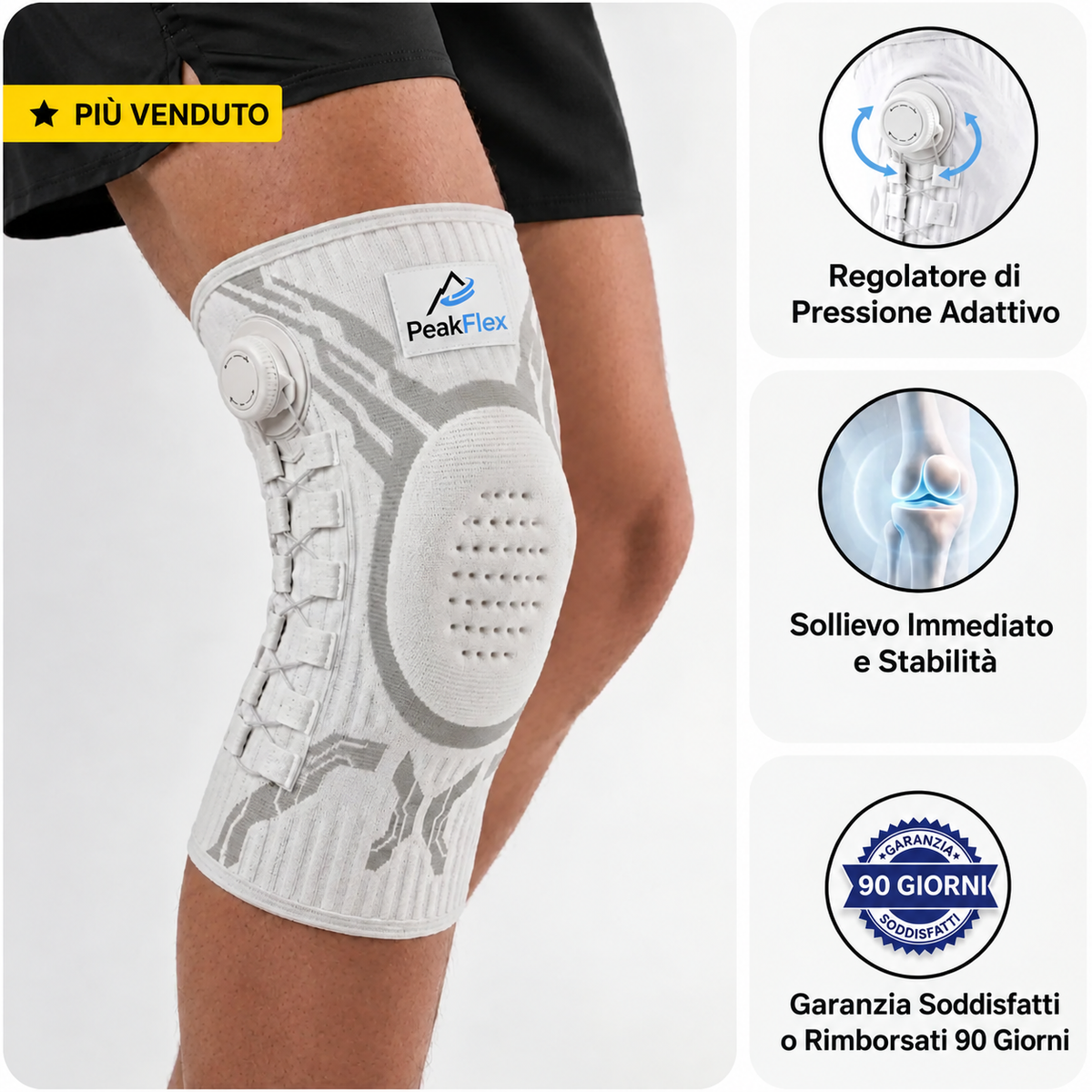 Rinforzo™ — Ginocchiera a compressione
