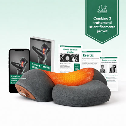 Cervano™ — Il Cuscino Cervicale 3 in 1 con Calore e Massaggio
