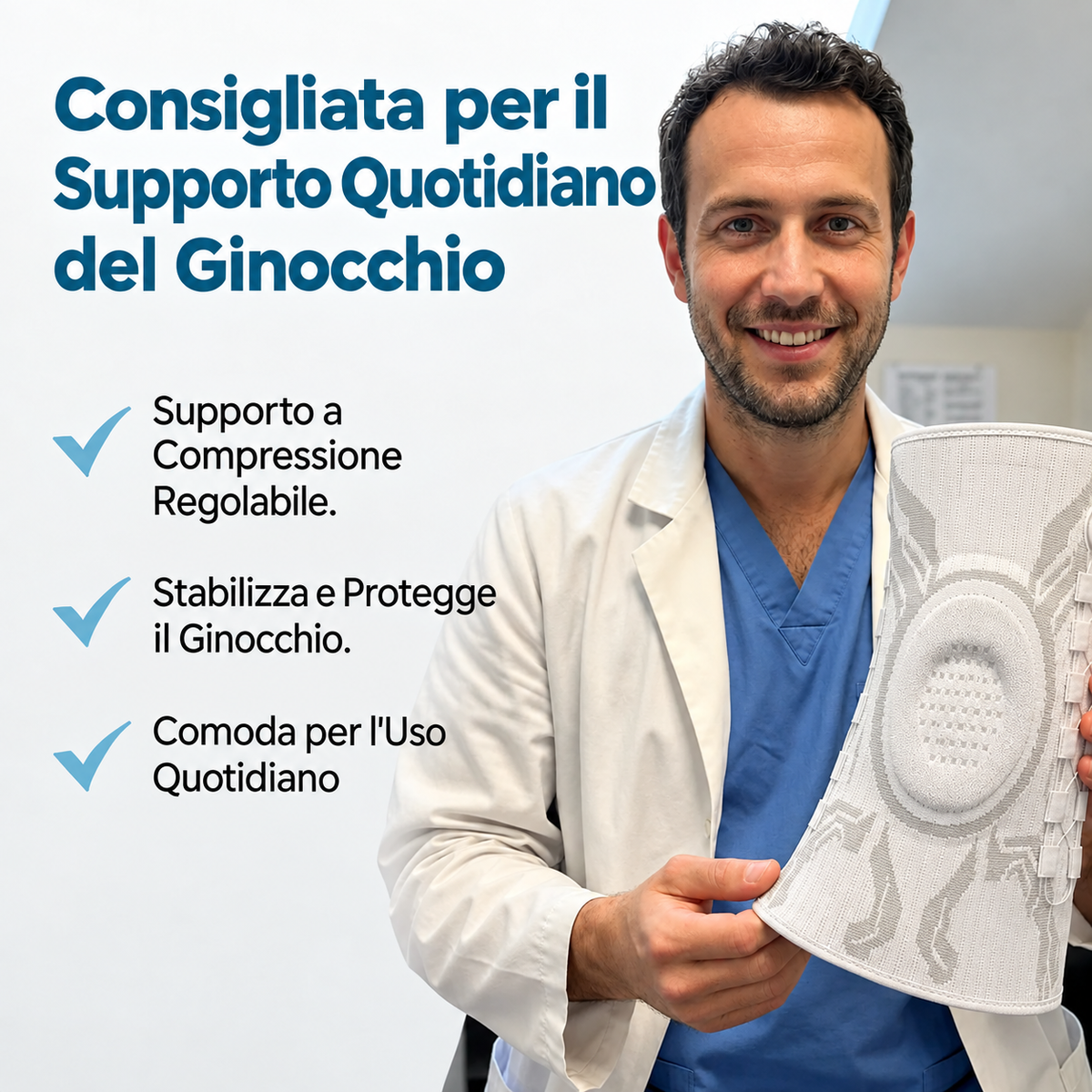 Rinforzo™ — Ginocchiera a compressione