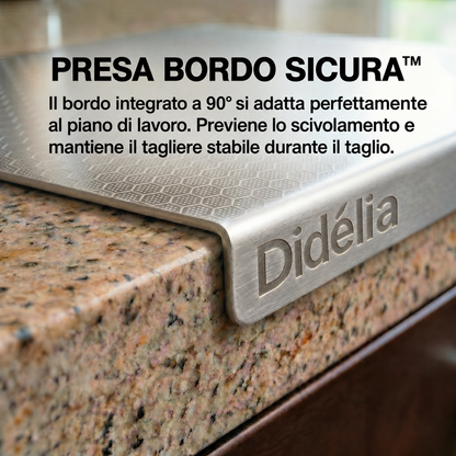 Didélia™ - Tagliere in acciaio