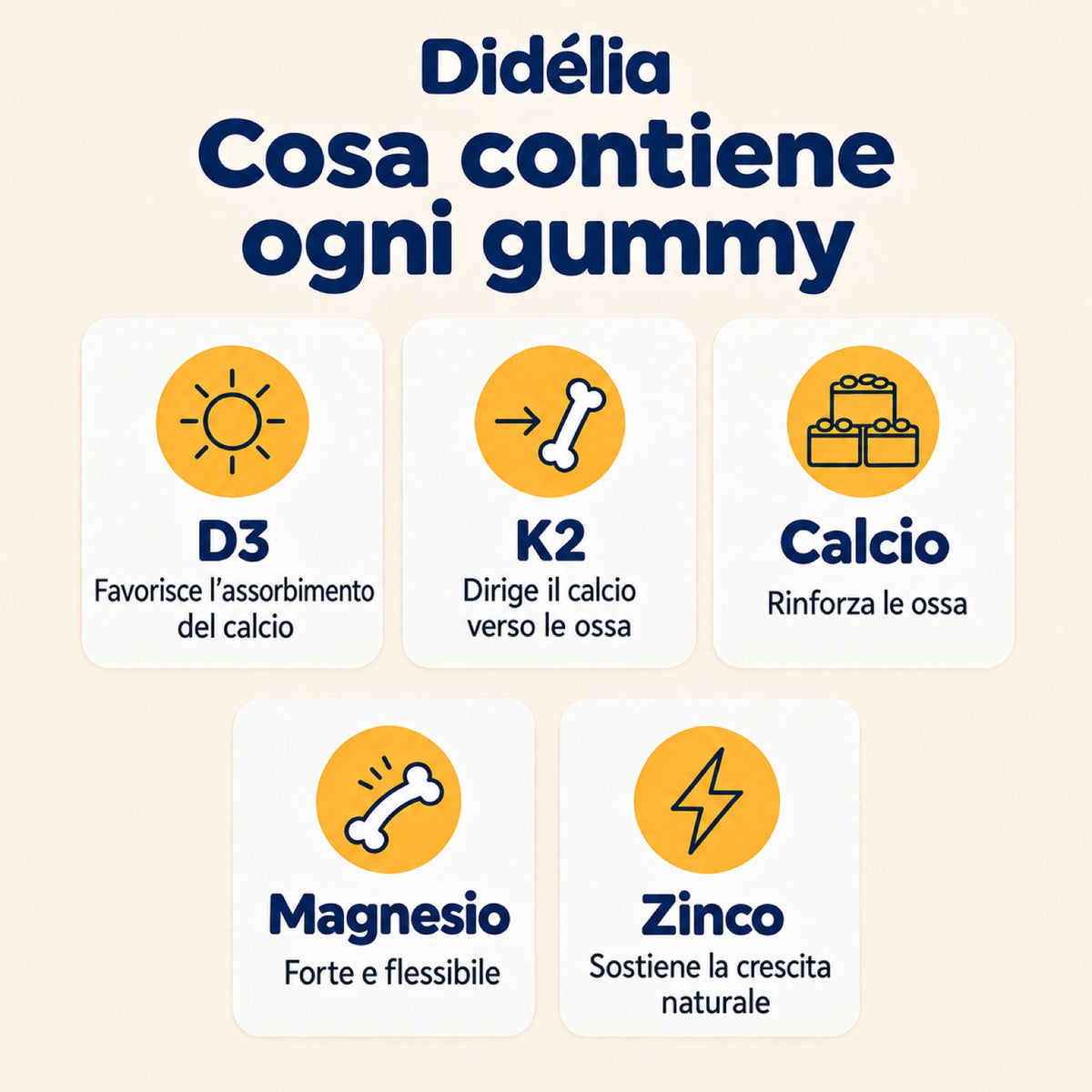 Gummies di Crescita™ — Il Supporto Naturale alla Crescita