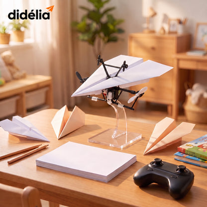 PaperFlight™ — Il Kit per Trasformare un Foglio di Carta in un Aereo Telecomandato