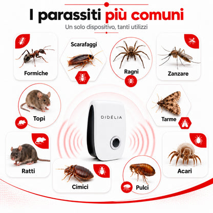 Pulsar™ — Il Repellente a Ultrasuoni Senza Chimica per Tutta la Casa