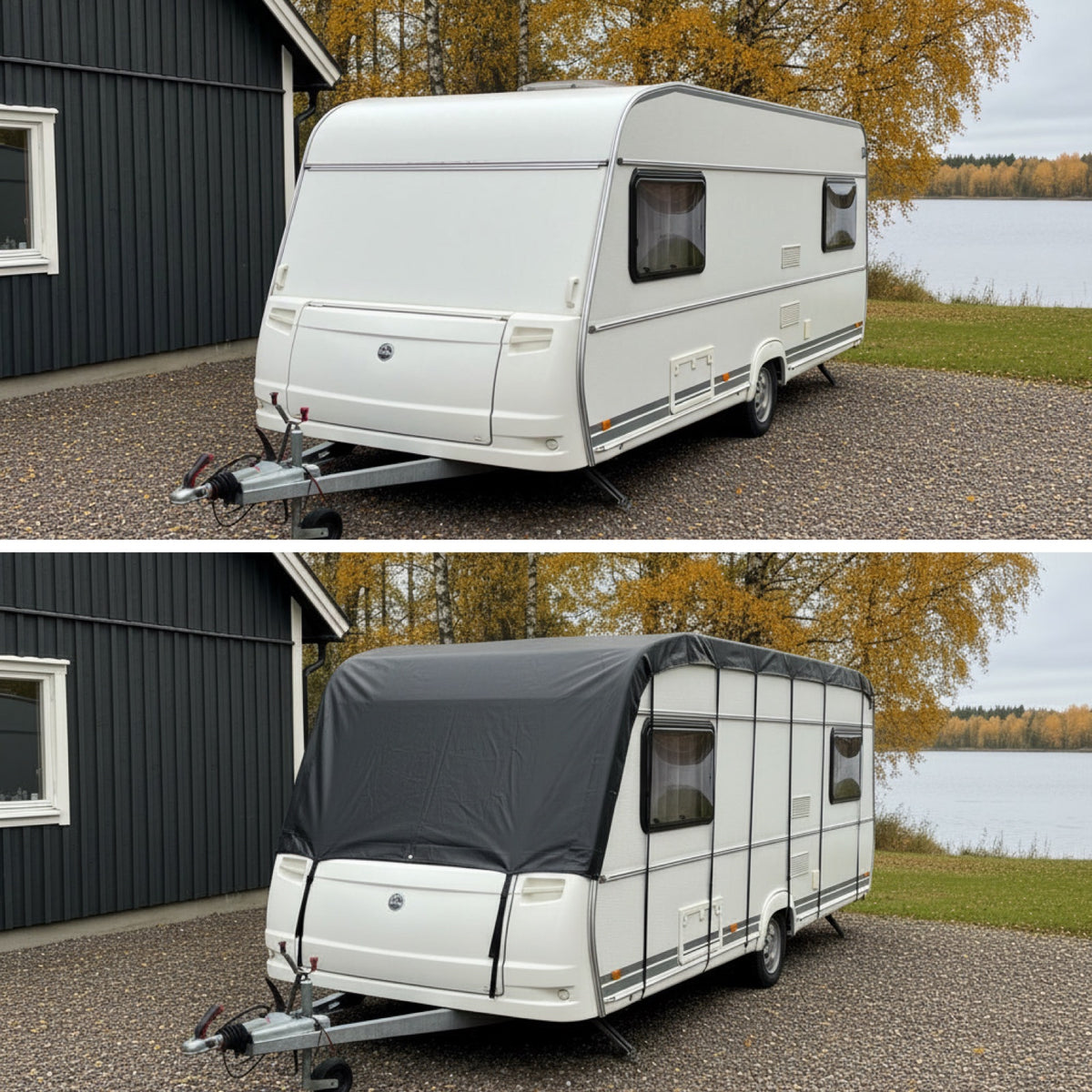 Protect™ — Protezione per il Tetto di Camper e Roulotte 5,5–13,5 m