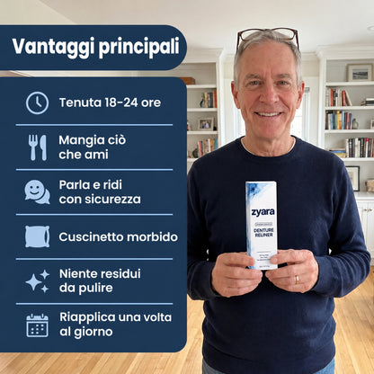 Rifacimento di una protesi dentaria™ — La Dentiera Che Non Scivola Più, Tenuta Tutto il Giorno