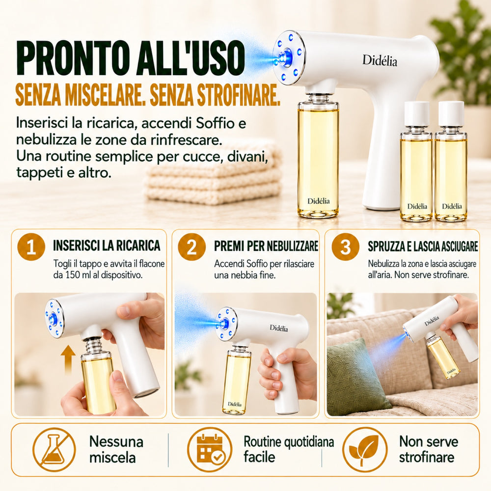 Soffio pronto all'uso