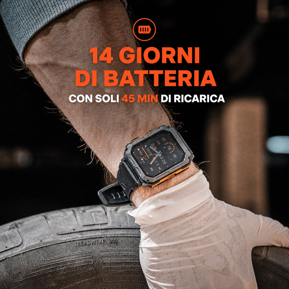 Titanio™ — Lo Smartwatch Indistruttibile