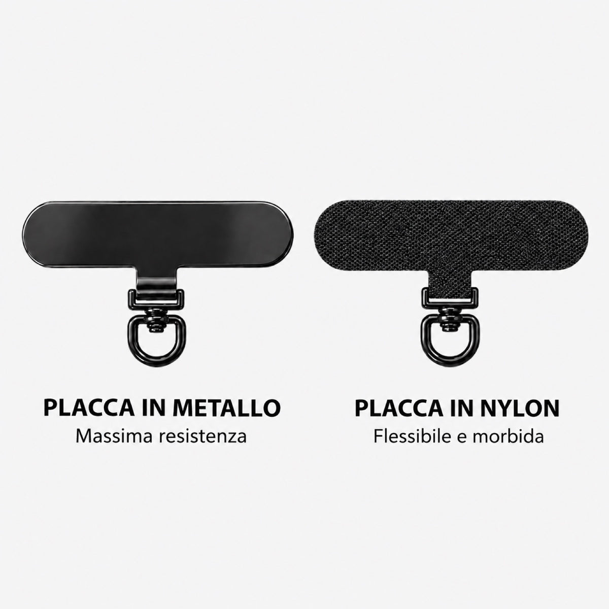 Laccio™ — Il Porta Telefono Retrattile con Moschettone