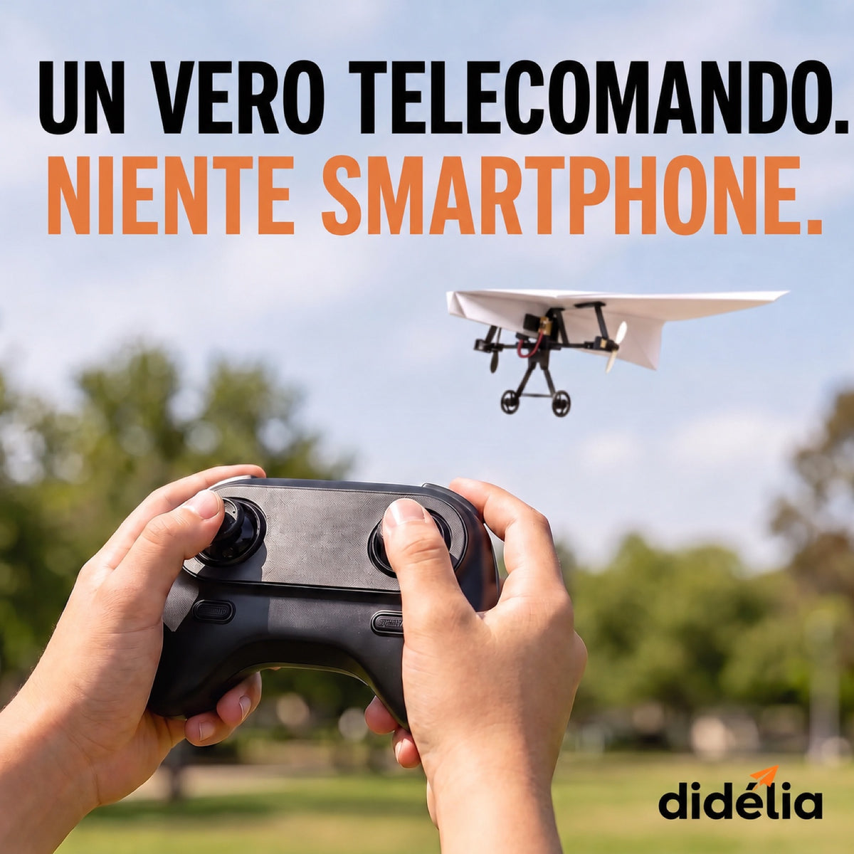 PaperFlight™ — Il Kit per Trasformare un Foglio di Carta in un Aereo Telecomandato