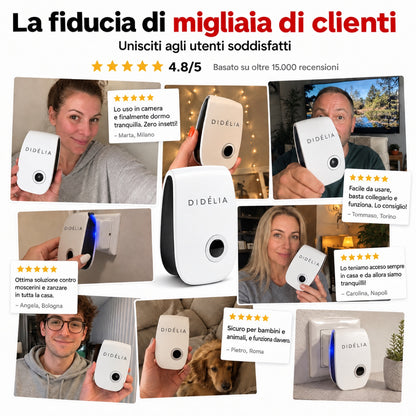 Pulsar™ — Il Repellente a Ultrasuoni Senza Chimica per Tutta la Casa