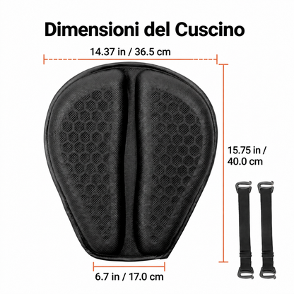 Sella™ — Cuscino in gel per moto