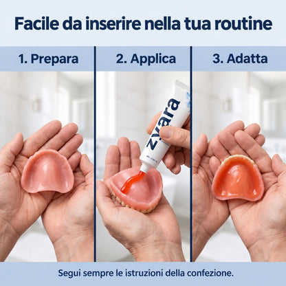 Rifacimento di una protesi dentaria™ — La Dentiera Che Non Scivola Più, Tenuta Tutto il Giorno