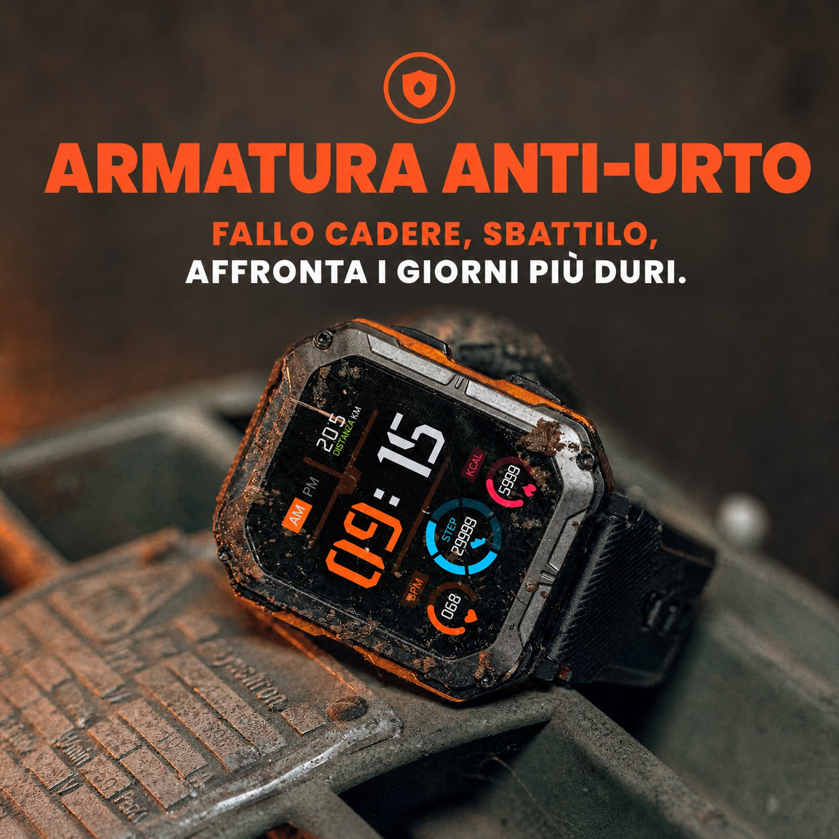 Titanio™ — Lo Smartwatch Indistruttibile