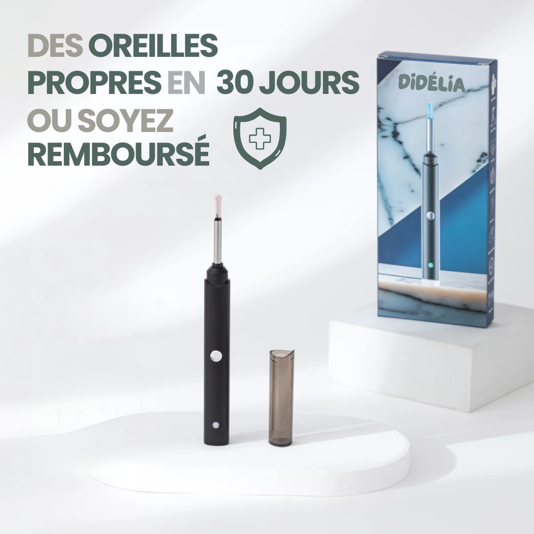 Didélia™ VisioEar : Le Nettoyeur d'Oreilles