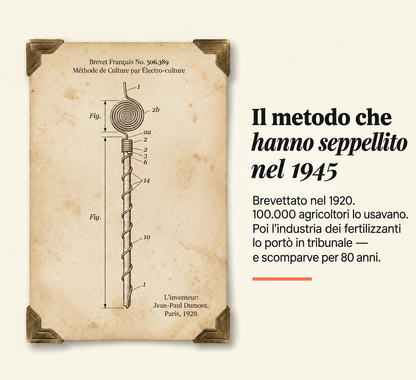Terranova™ — Antenna in Rame per Elettrocoltura