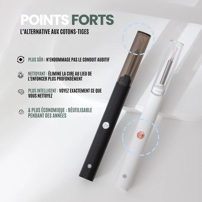 Didélia™ VisioEar : Le Nettoyeur d'Oreilles