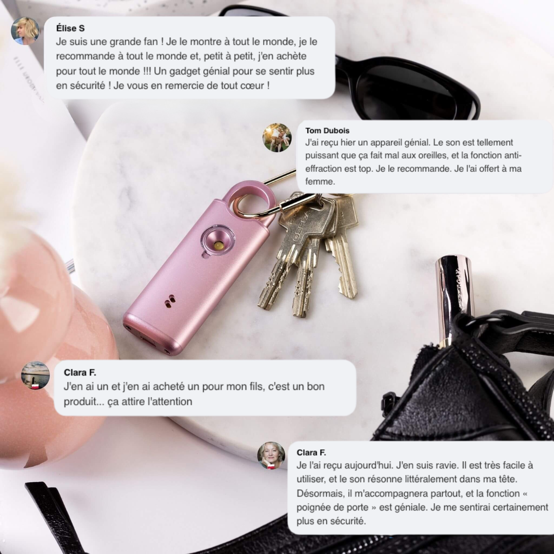 Didélia™ - Alarme Anti-Agression