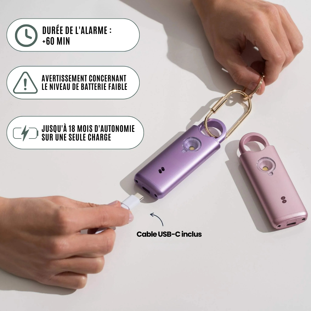 Didélia™ - Alarme Anti-Agression