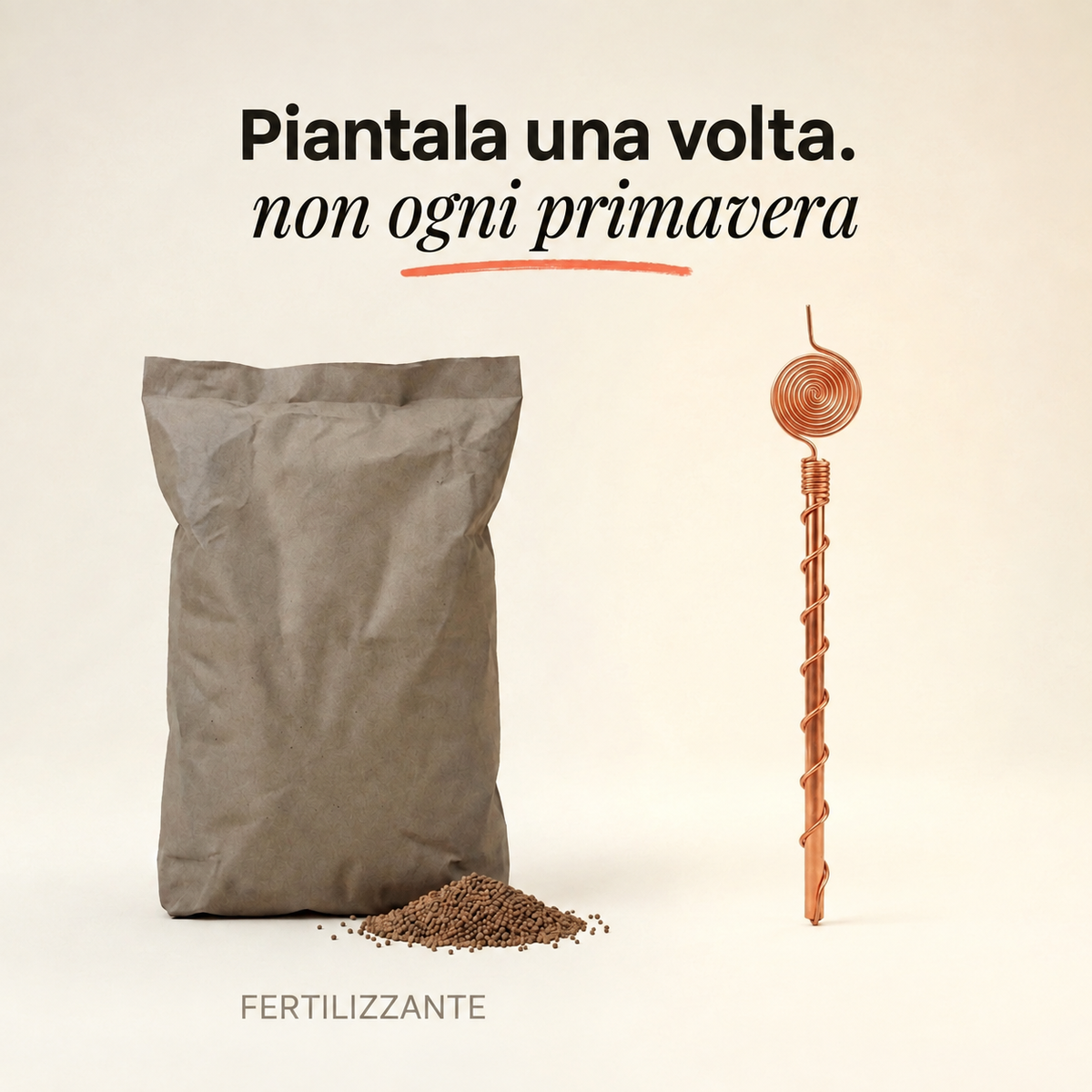 Terranova™ — Antenna in Rame per Elettrocoltura