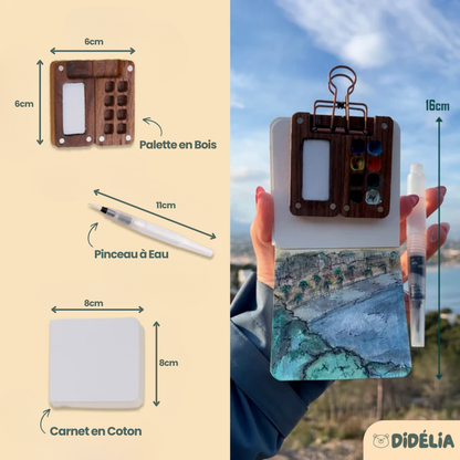 Didelia™ - Kit d'Aquarelle
