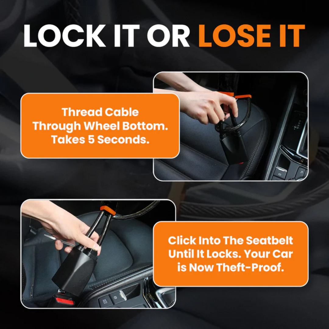LockBar - Vehicle Steering Lock