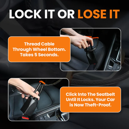LockBar - Vehicle Steering Lock