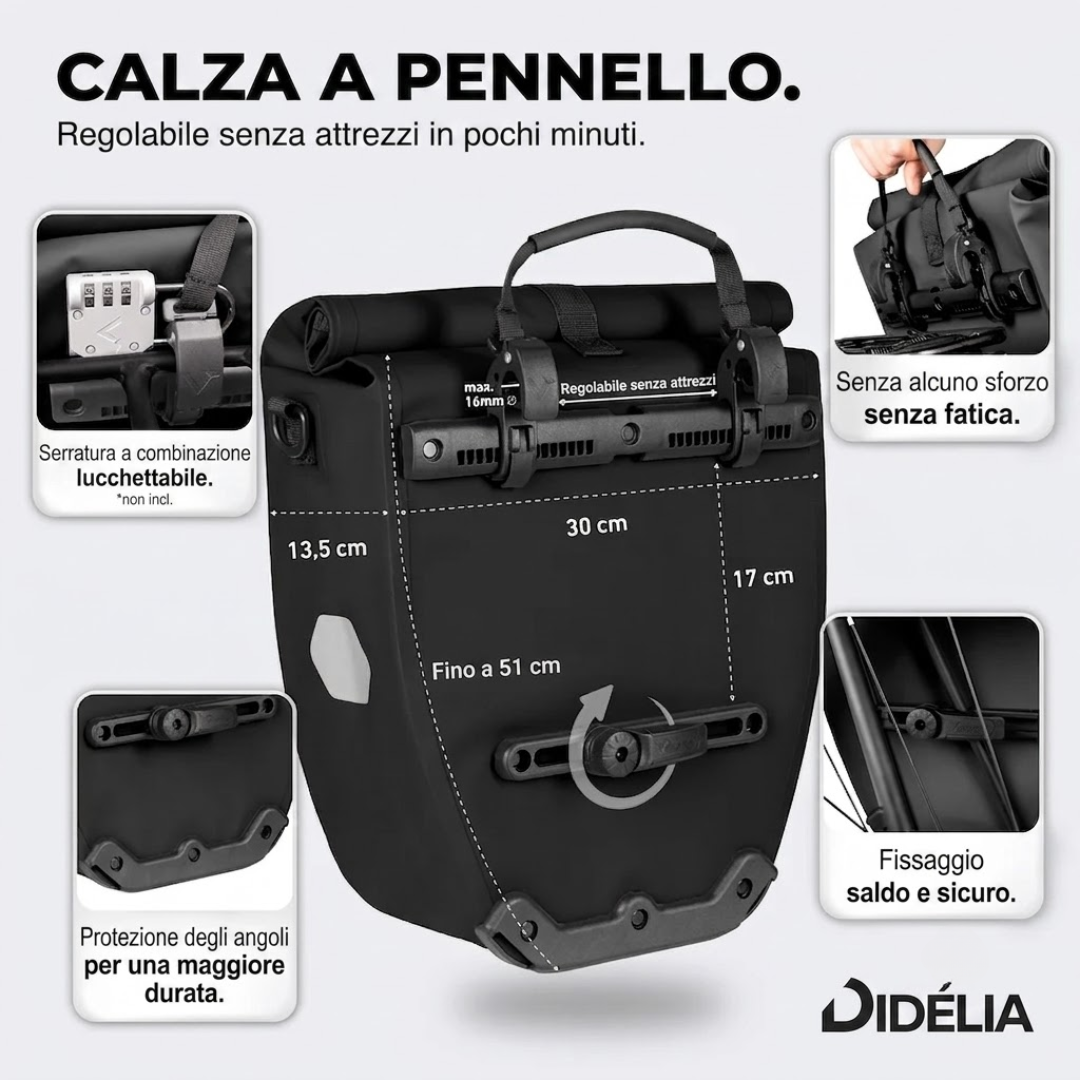 Viaggio™ - Borsa da Bici Impermeabile per Portapacchi