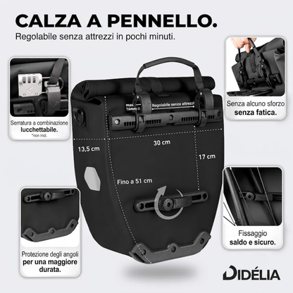 Viaggio™ - Borsa da Bici Impermeabile per Portapacchi