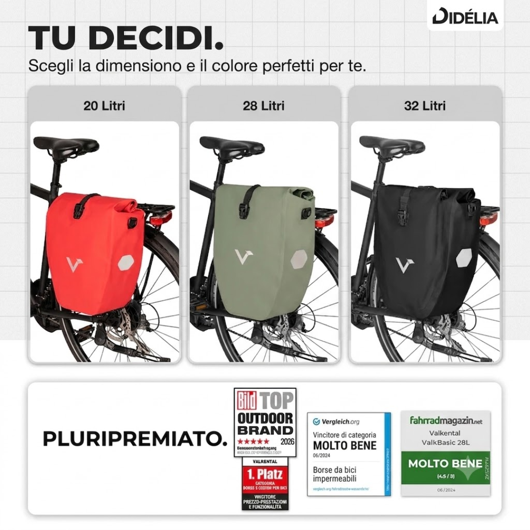 Viaggio™ - Borsa da Bici Impermeabile per Portapacchi