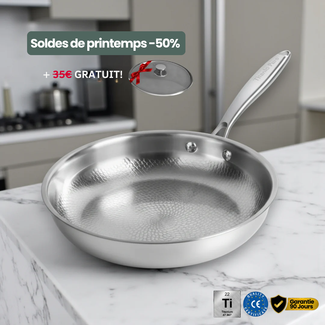 TitanePro™ - Poêle en Titane