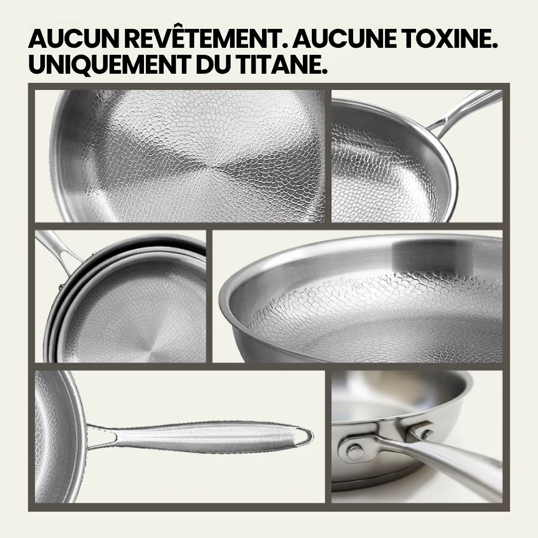 TitanePro™ - Poêle en Titane
