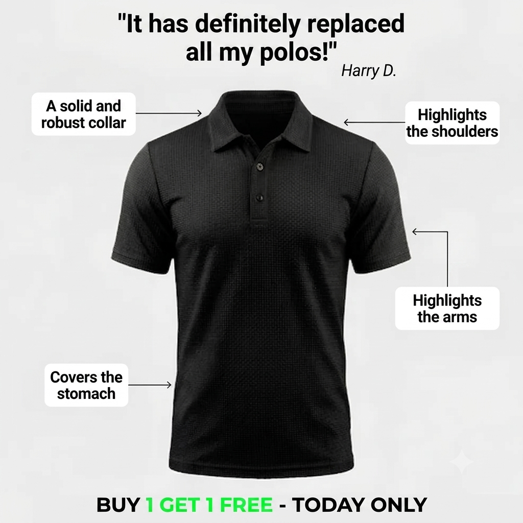 Didélia™ — Ultra-Comfort Men's Polo