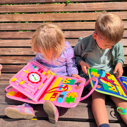 Libro Sensoriale Montessori per Bambini