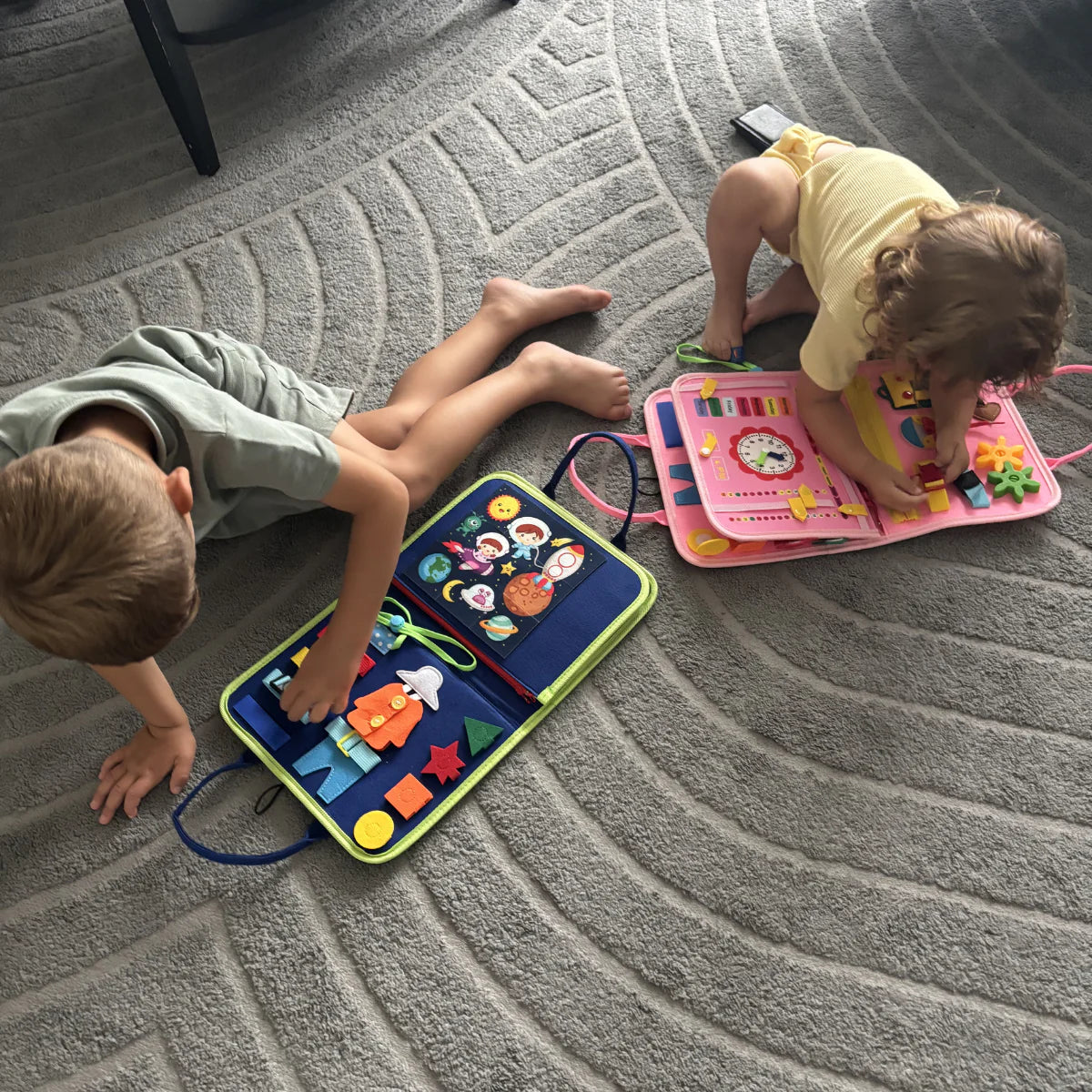 Libro Sensoriale Montessori per Bambini
