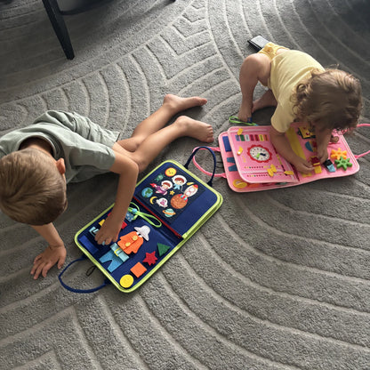 Libro Sensoriale Montessori per Bambini
