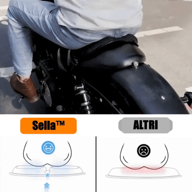 Sella™ — Cuscino in gel per moto