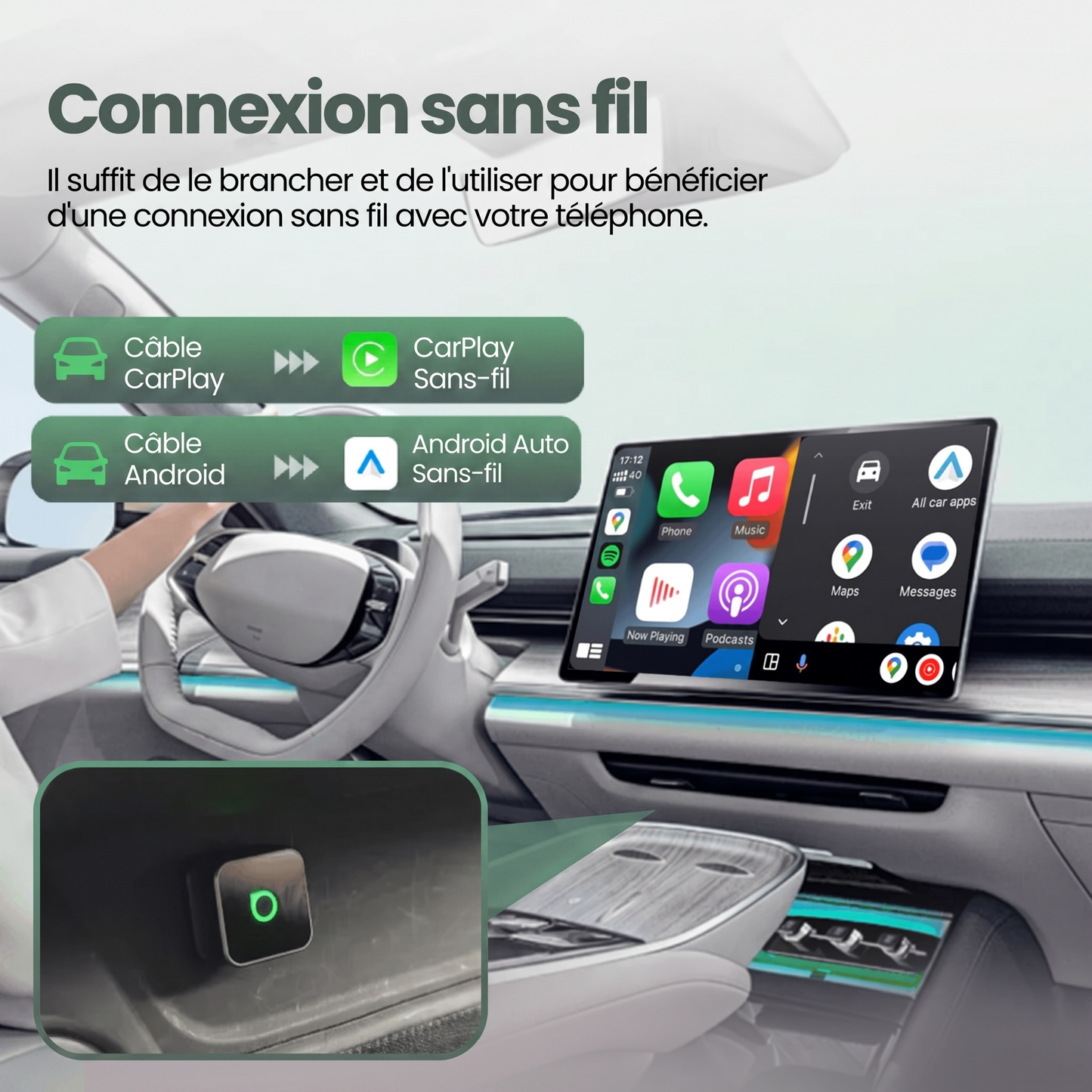 Didélia™ - Mini Cube Carplay & Android Auto