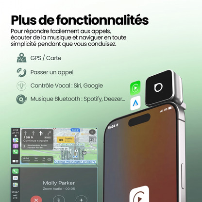 Didélia™ - Mini Cube Carplay & Android Auto