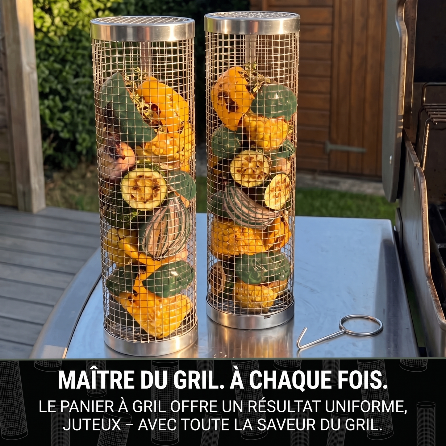 GrillCage™ - Panier à Grillade