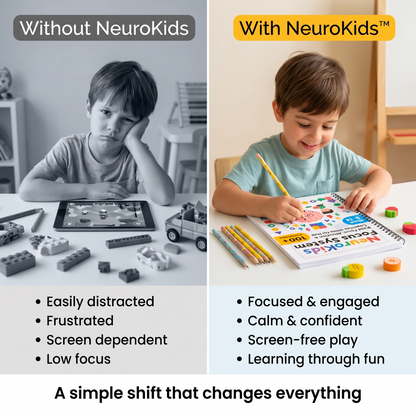 NeuroKids™ +100 Activities to Boost Attention, Focus, and Learning