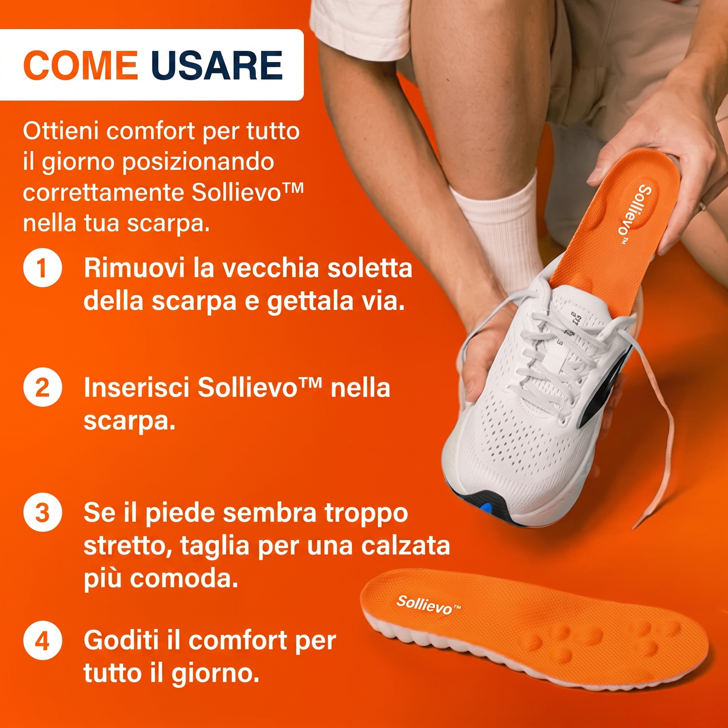 Sollievo™ – Solette Massaggianti Anti-Dolore