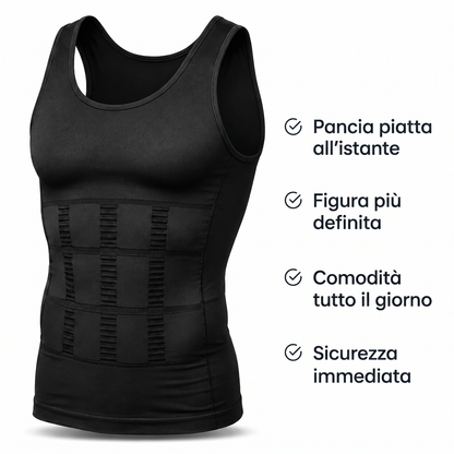 Scolpito™ – Maglia Compressiva Modellante Uomo