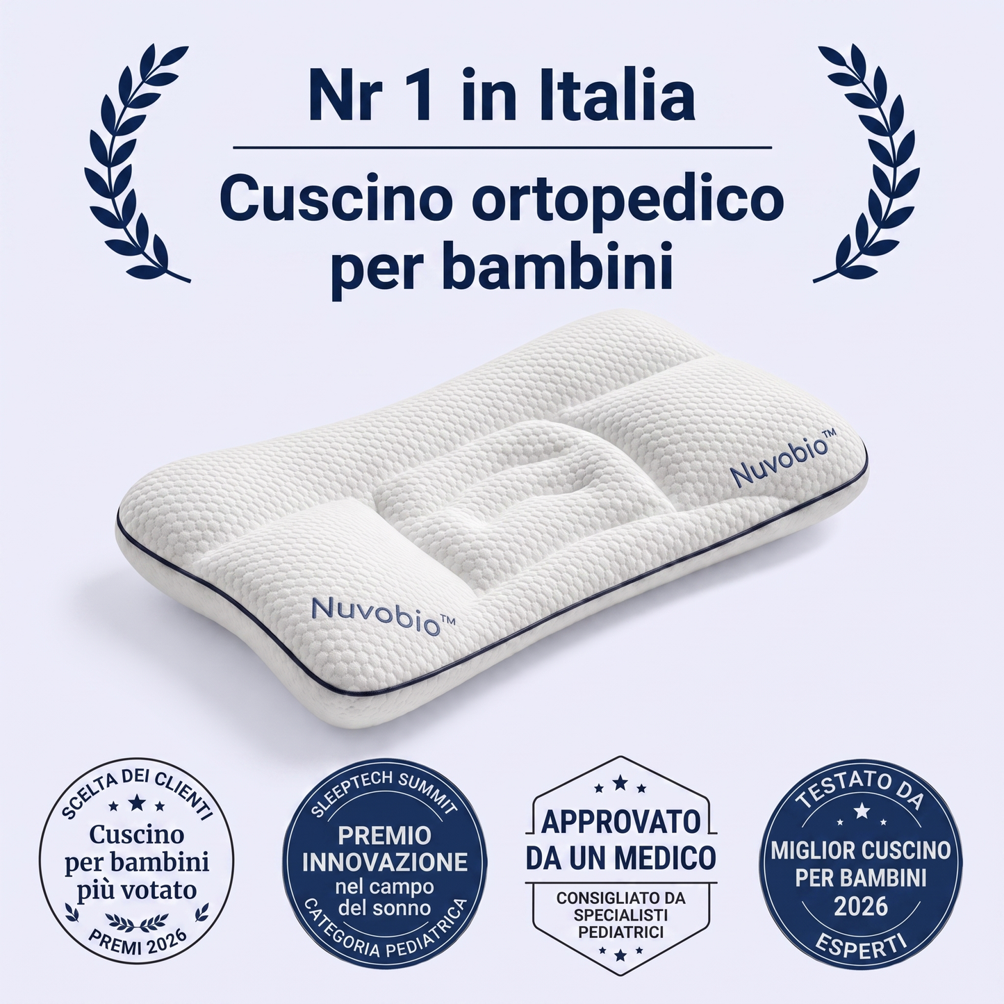 Nuvobio™ - Cuscino Sagomato per Bambini