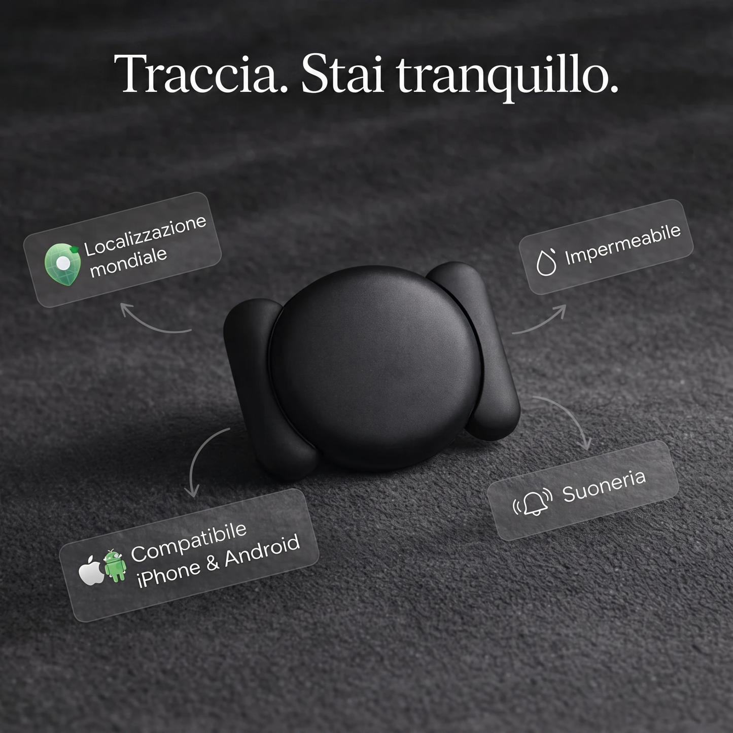 MiniTrack™ – Mini Localizzatore GPS Intelligente