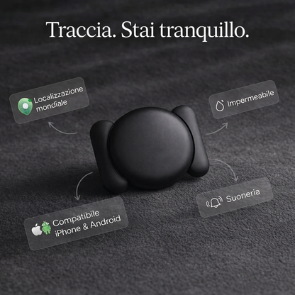 MiniTrack™ – Mini Localizzatore GPS Intelligente