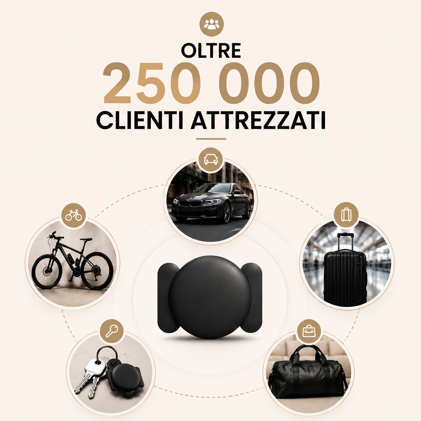 MiniTrack™ – Mini Localizzatore GPS Intelligente