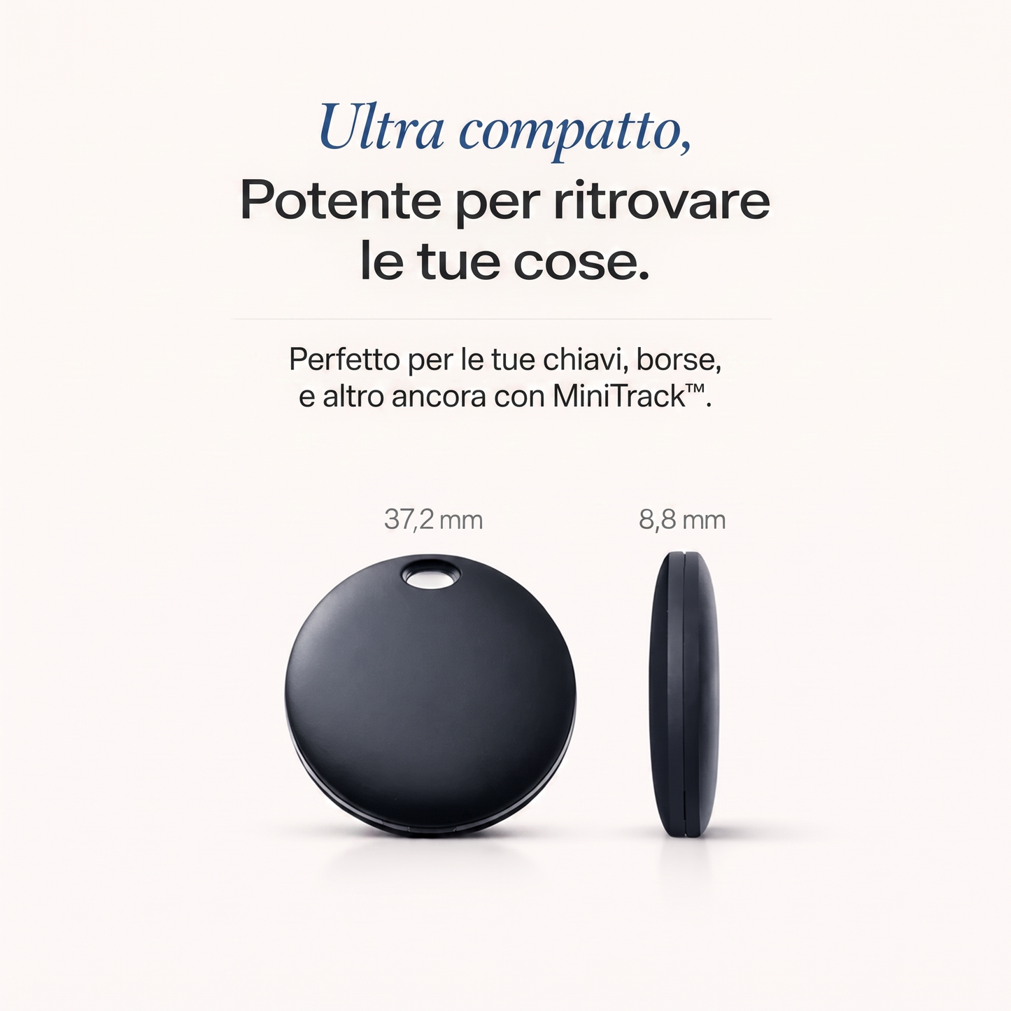 MiniTrack™ – Mini Localizzatore GPS Intelligente